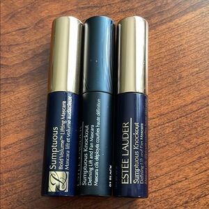 Estee Lauder Black Mascara for Voluminous Lashes Set of 3
